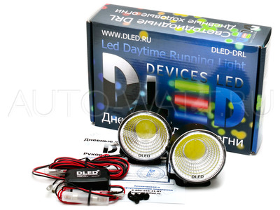 Дневные ходовые огни DRL-117 COB 2x3W