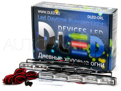 Дневные ходовые огни DRL-123 SMD2835 2x2W