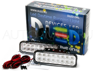 Дневные ходовые огни DRL-128 DIP 2x2W