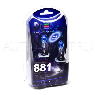 Газонаполненные лампы H27 881 DLED Evolution White 4300K