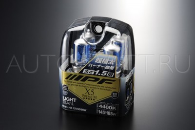 Газонаполненные лампы H4 - IPF LIGHT TITAN 4400K