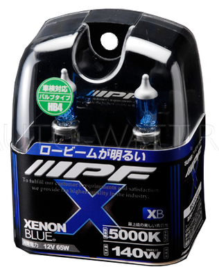 Газонаполненные лампы HB4 9006 - IPF XENON WHITE SUPER J BEAM 4900K