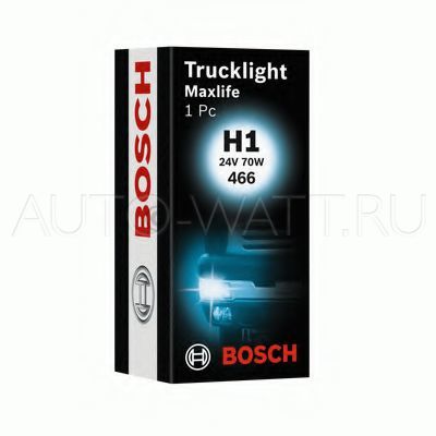 Лампа галогенная H3 - Bosch Trucklight Maxlife 24V 55W