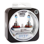 Лампа галогенная H11 - MTF Argentum + 50% 12V 55W 3500K