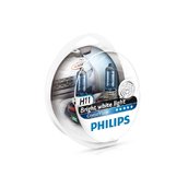 Лампа галогенная H11 - PHILIPS Crystal Vision 12V 55W 4300K Комплект