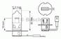 Лампа галогенная H3 - Bosch 12 V 55W
