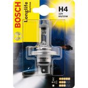 Лампа галогенная H4 - Bosch LongLife DayTime 12V 55/60W