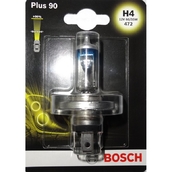 Лампа галогенная H4 - Bosch Plus 90% 12V 60/55W