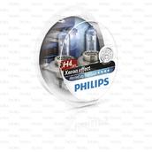 Лампа галогенная H4 - PHILIPS Blue Vision 24V 60/55W 4000K Комплект