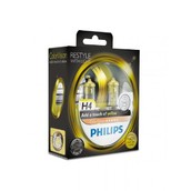 Лампа галогенная H4 - PHILIPS Color Vision +60% 12V 60/55W 2800K Комплект