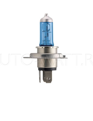 Лампа галогенная H4 - PHILIPS Crystal Vision 12V 60/55W 4300K