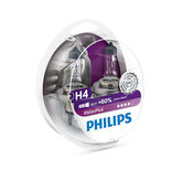 Лампа галогенная H4 - PHILIPS Vision Plus +60% 12V 60/55W 3000K Комплект