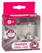 Лампа галогенная H7 - GE Megalight Ultra +120