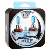 Лампа галогенная H9 - MTF Platinum 12V 65W 3800K