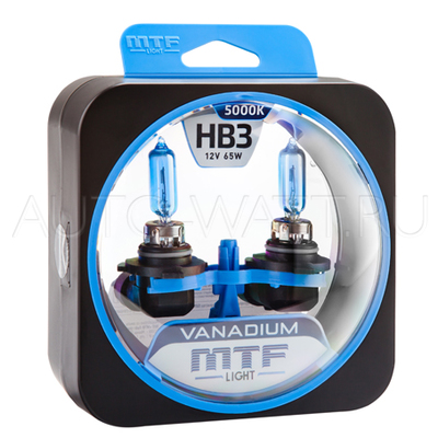 Лампа галогенная HB3 9005 - Vanadium 12V 65W 5000K
