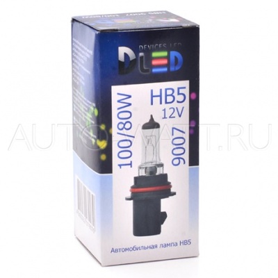 Лампа галогенная  HB5 9007 - DLED 80/100W 12V