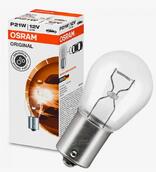 Лампа галогенная  P21W 1156 - Osram Original P21W (BA15s) 12V