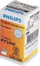 Лампа галогенная PY24W - PHILIPS 12V 24W Жёлтые
