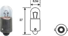 Лампа галогенная T4W BA9s - Bosch Pure Light 12V 4W