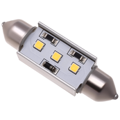 Светодиодная лампа C5W 31 мм - Max-Samsung Chip 3Led Обманка 3Вт Белая