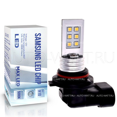 Светодиодная лампа H10 - Max-Samsung Chip 12Led 12Вт