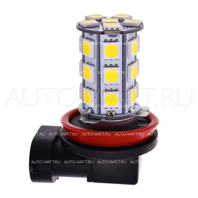 Светодиодная лампа H11 - 27 SMD5050 6.48Вт