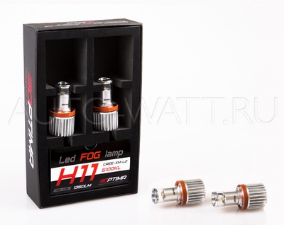Светодиодная лампа H11 - Optima Premium CREE-XM-L2 5100K Белая