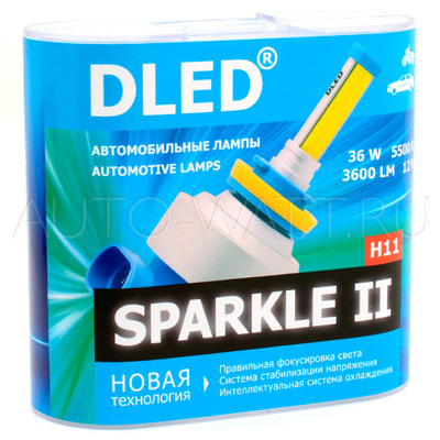 Светодиодные лампы H3 - Sparkle 2 36Вт (2шт)