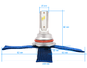 Светодиодные лампы HB1 9004 - SMART3 50Вт V2 (2шт)