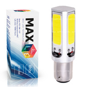 Светодиодная лампа P21/5W 1157 - Max-COB 4Led 8Вт Белая