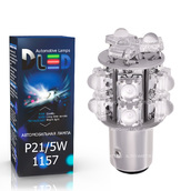 Светодиодная лампа P21/5W 1157 - Super-Flux 13Led 1,3Вт Белая