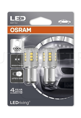 Светодиодная лампа P21/5W 1157 – LED Standart Cool White 2W 6000K Белые