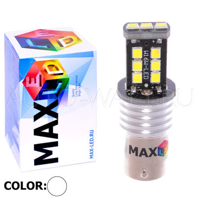 Светодиодная лампа P21/5W 1157 - Max-Hill 15 Led 15Вт