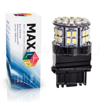 Светодиодная лампа P27W 3156 - Max-2820 5Вт Белая
