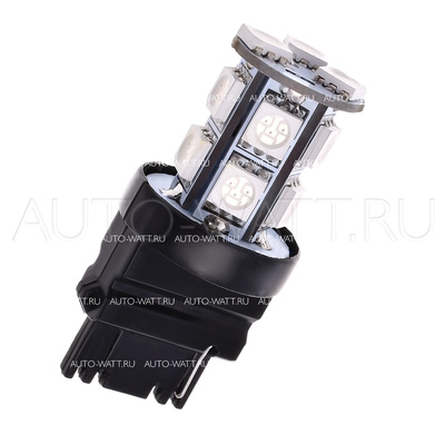 Светодиодная лампа PY27W 3156 - 13 SMD5050 3.12Вт Жёлтая