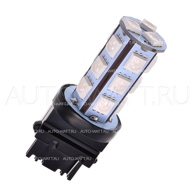 Светодиодная лампа PY27W 3156 - 18 SMD5050 4.32Вт Жёлтая