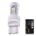Светодиодная лампа W21/5W 7443 - 6 CREE Линза 30Вт