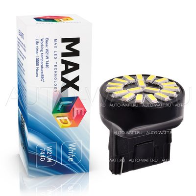Светодиодная лампа W21W 7440 - Max-7014 3.6Вт