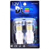 Светодиодная лампа P27/7W 3157 - 48 SMD3014 9Вт Красная