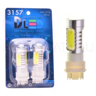 Светодиодная лампа P27W 3156 - 4 High-Power 6Вт Белая