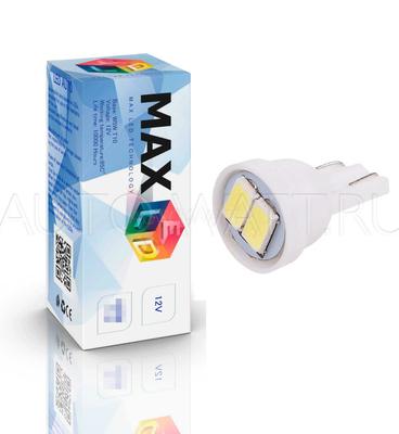 Светодиодная лампа W3W T10 – Max-Road 2Led 1Вт Белая