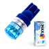 Светодиодная лампа W5W T10 – Max-Cristal 2Вт Синяя