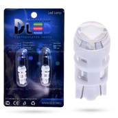 Светодиодная лампа W5W T10 – 1 SMD3030 2Вт Белая