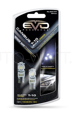 Светодиодная лампа W5W T10 –5 EVO FORMANCE CАNBUS