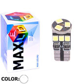 Светодиодная лампа W5W T10 – Max-Hill 9Led 3Вт Белая