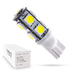 Светодиодная лампа W5W T10 – 9 SMD5050 2.16Вт Белая