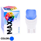 Светодиодная лампа W5W T10 – Max-Ceramic A 2Led 3Вт Синяя