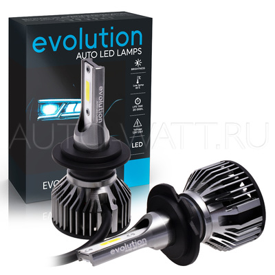 Светодиодные автолампы H7 - Evolution 40W (2шт)