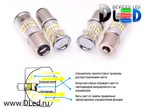 Светодиодные лампы smd 3014 dled